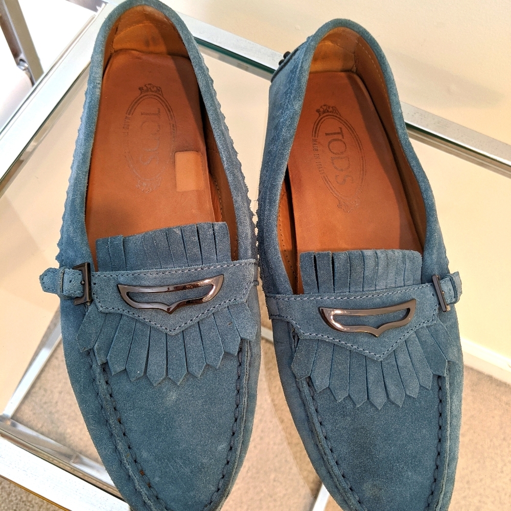 Tod's Suede Loafers
